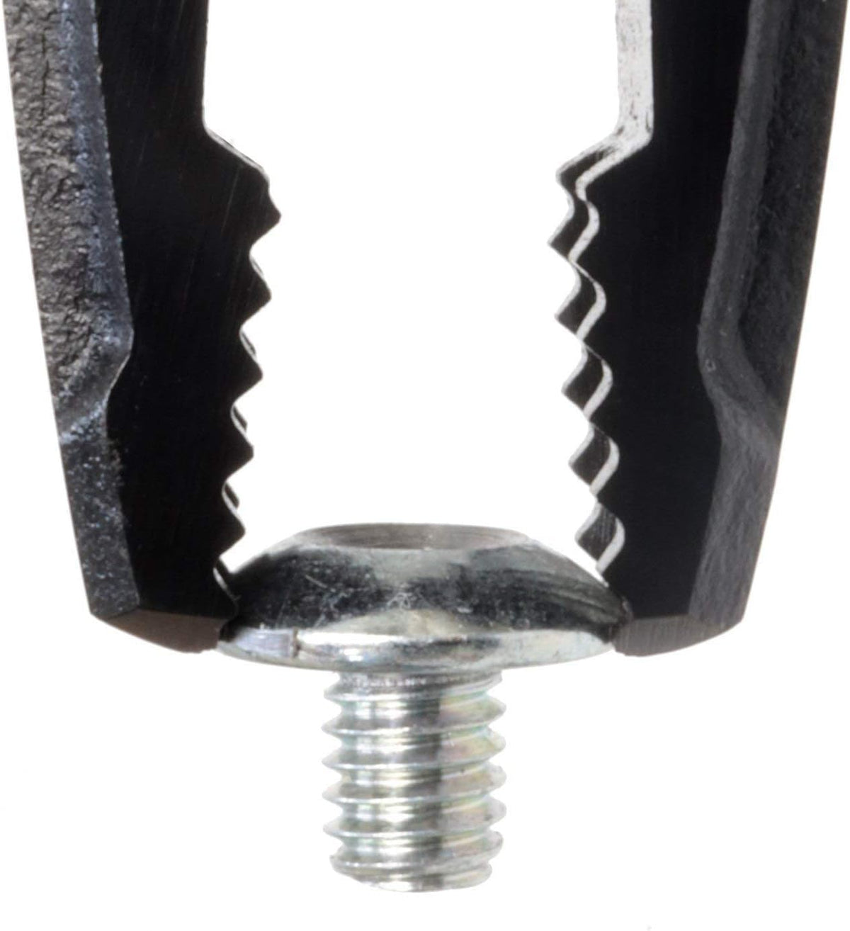 Vampliers Brute intermeshed teeth gripping metal surface