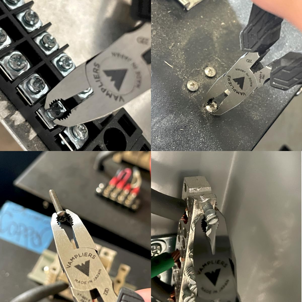 Vampliers compact tool for electronics repair on the go.