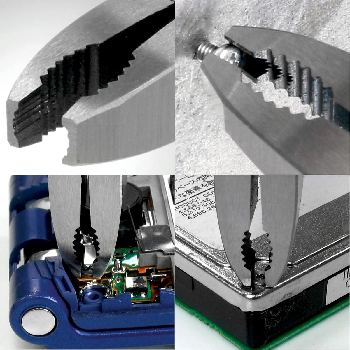 Vampliers with ESD-safe grip for secure handling during repairs.