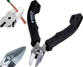 VAMPLIERS precision flush cutters blade close-up for clean, precise cuts in electronics