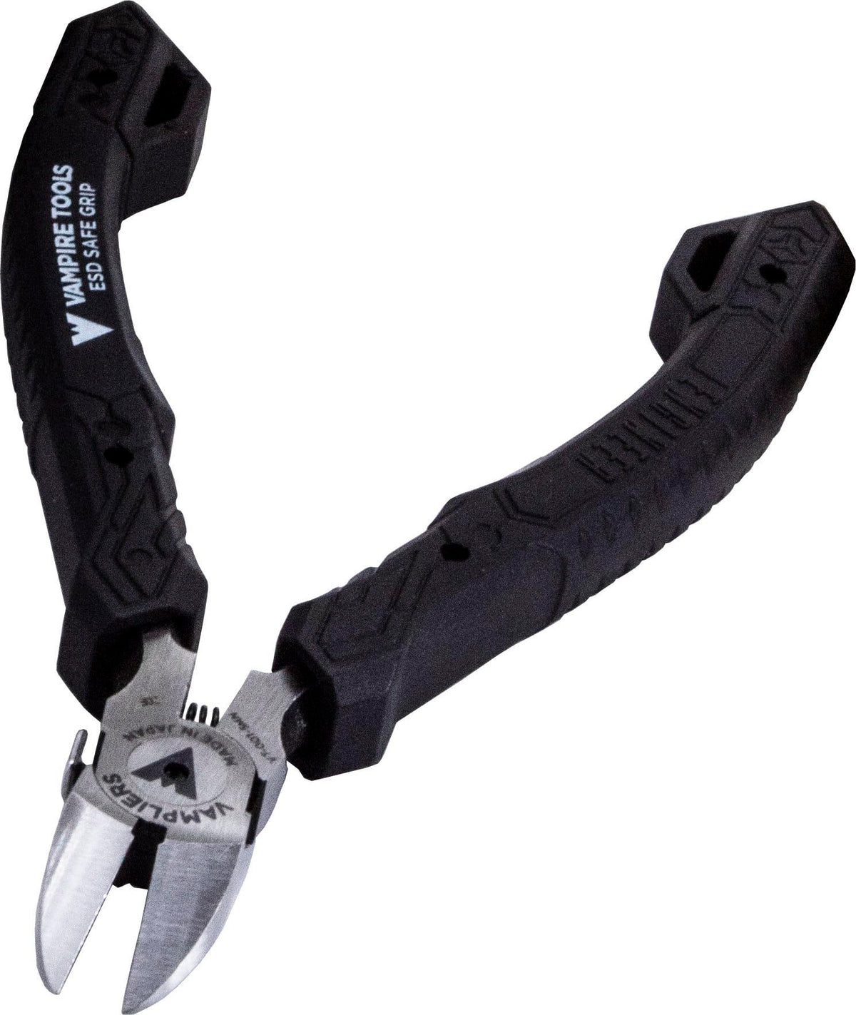 VAMPLIERS compact 4.75-inch length fits compact electronics benches