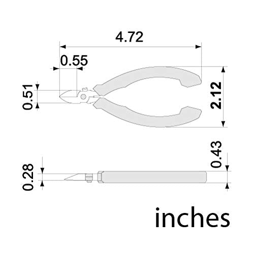 VAMPLIERS spring-loaded design reduces hand fatigue during repetitive cuts