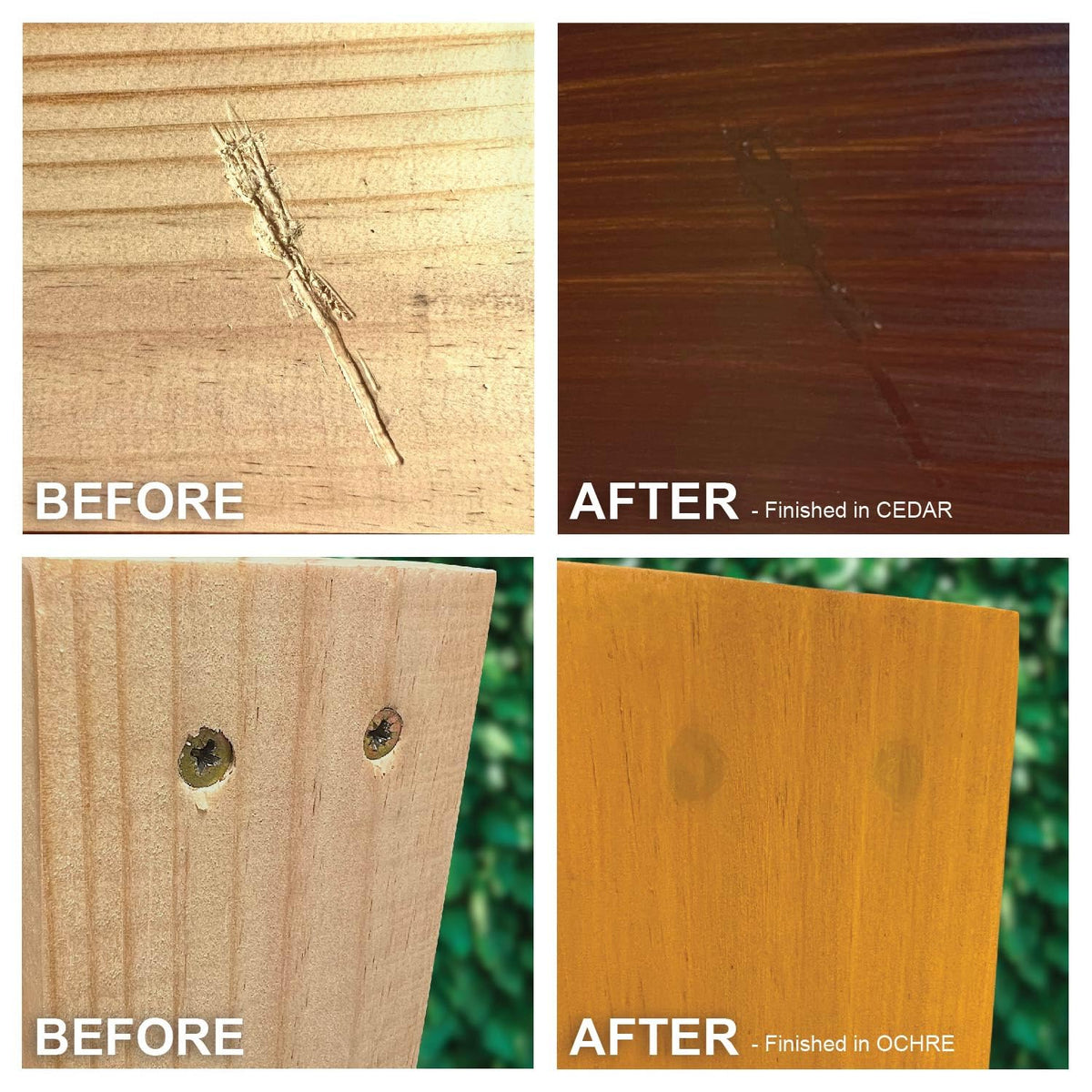 Van Votz paintable and stainable range complements staining projects