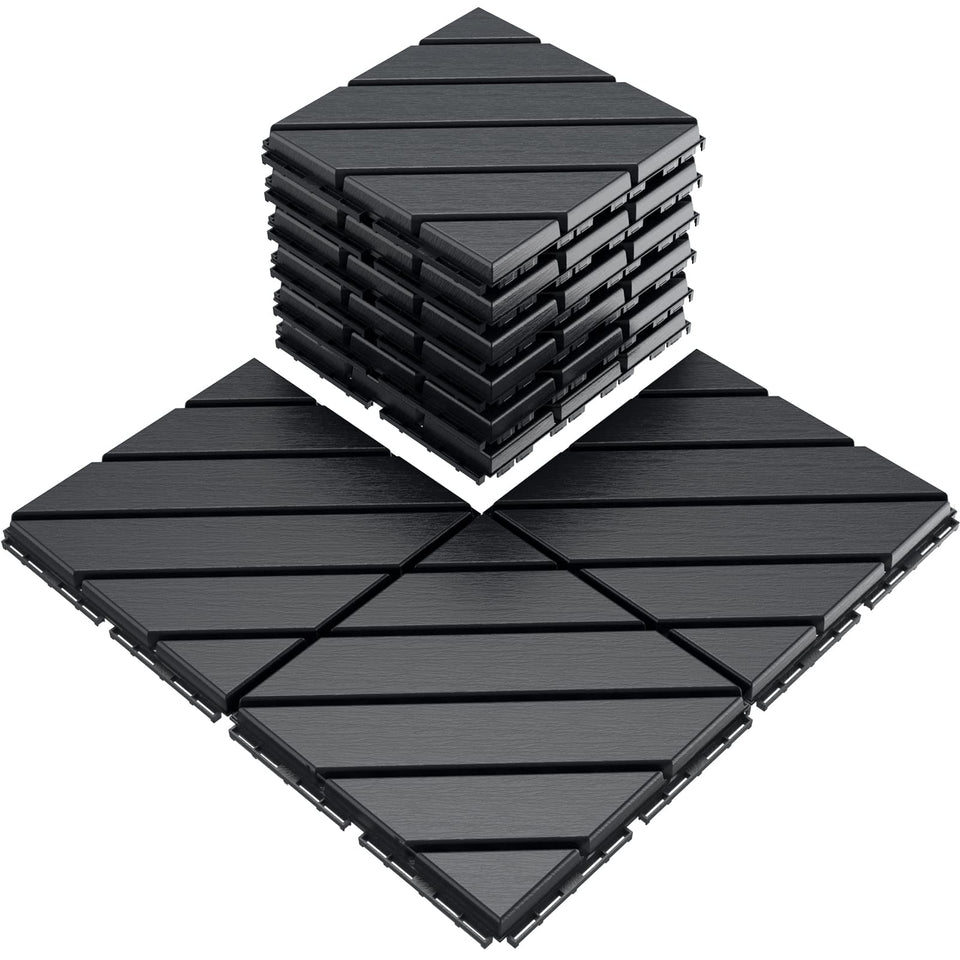 VANCASTLE deck tiles close-up texture highlighting grip and durability