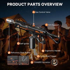 VANCFIRE CSA-certified safety torch for reliable backyard use