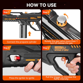 VANCFIRE durable nylon body withstands heat during long burns
