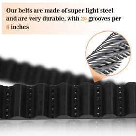 Vanesa 41A5250 belt durable steel construction for long life