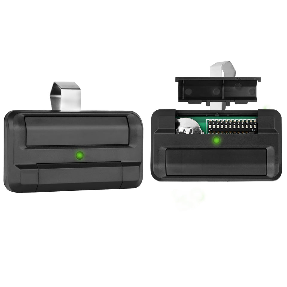 Vanesa 811LMX MC gate remote front view shows easy programming for reliable access.