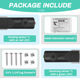 Vanesa GSTB-R sending sensor with red LED ensures reliable signal
