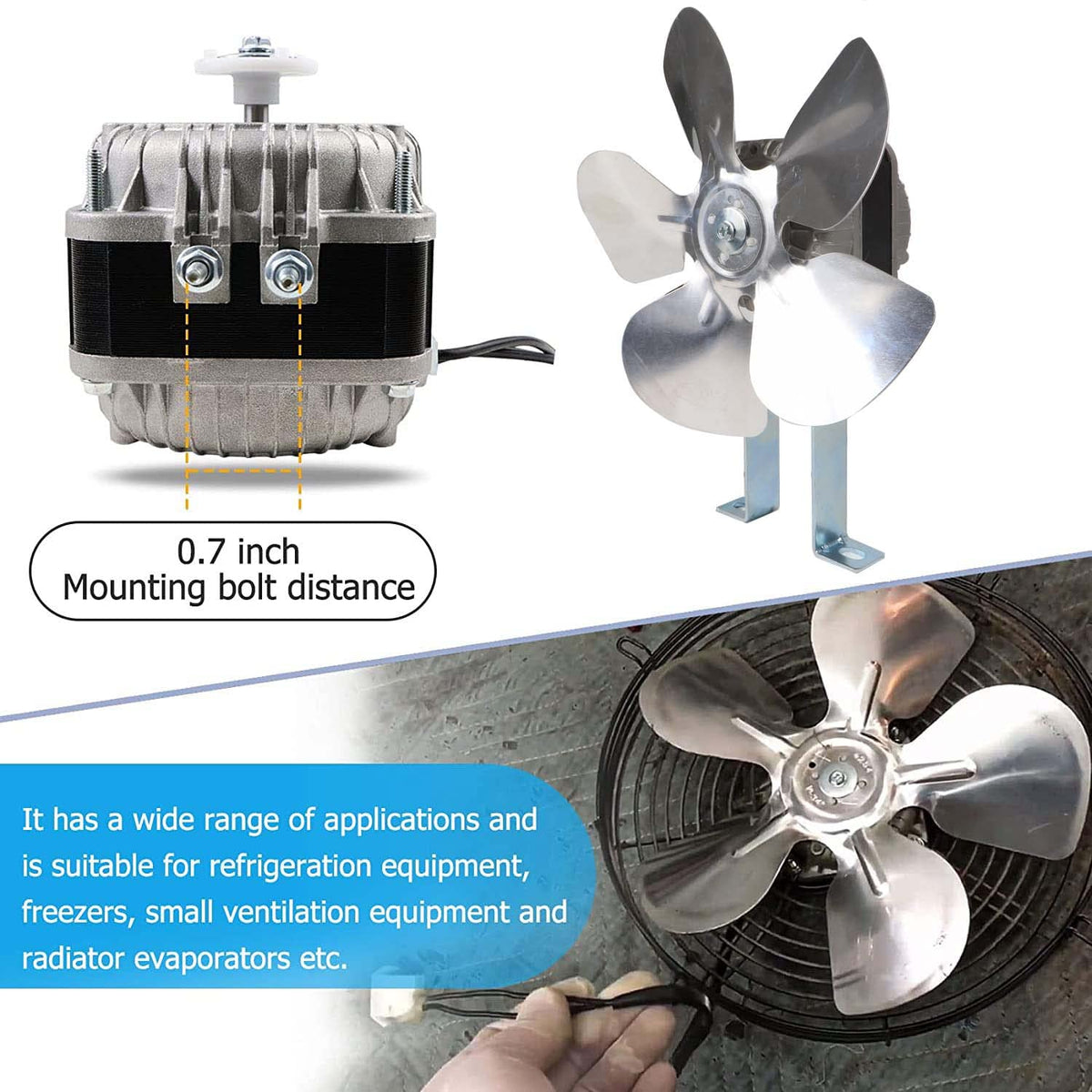 Vanesa YZF18-25 heat dissipation for small ventilation equipment