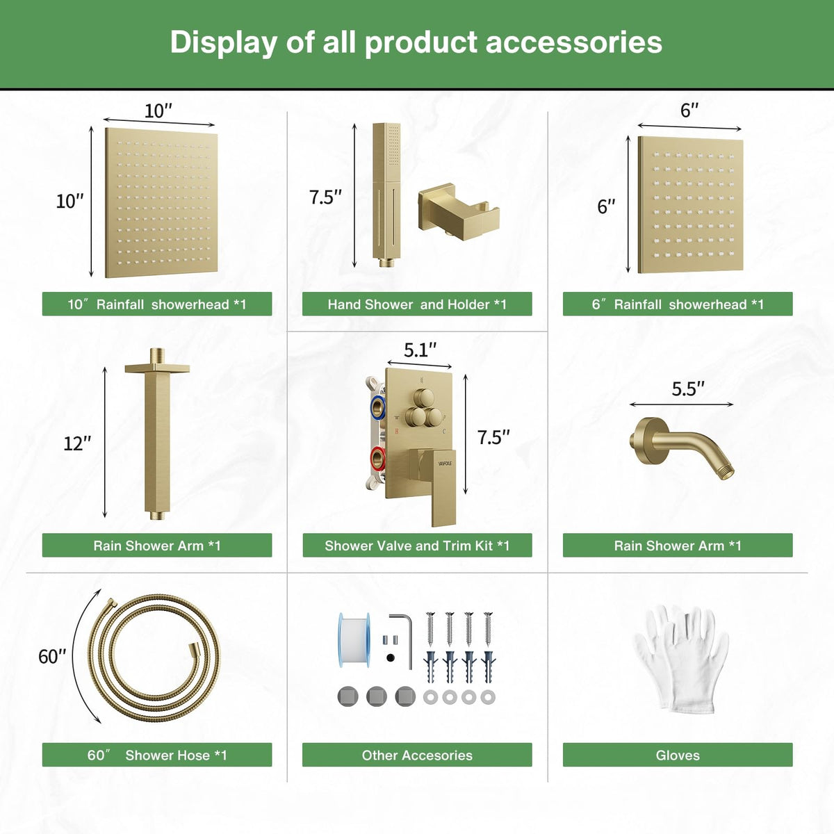 VANFOXLE replacement parts and warranty support for worry-free use