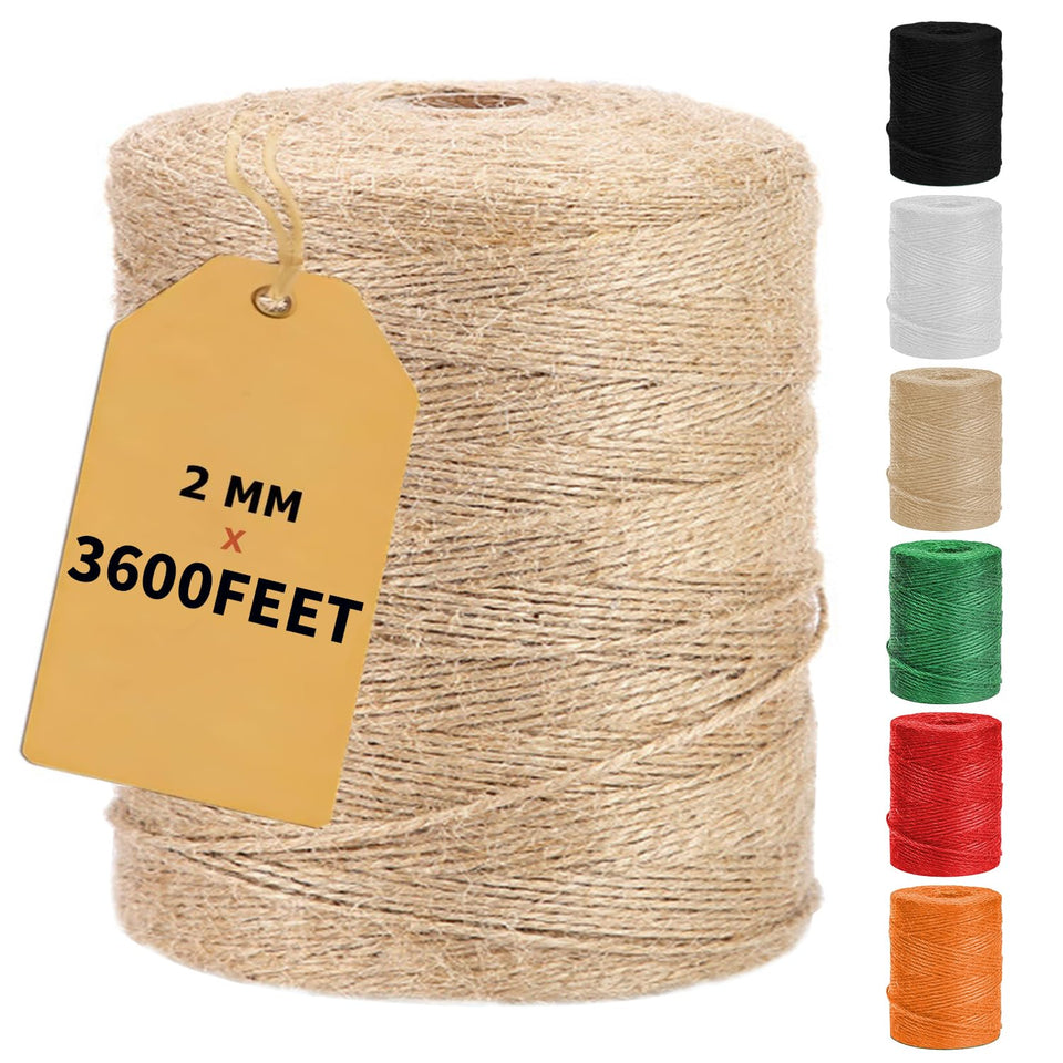 Vanhench jute twine brown coil for durable, eco-friendly packaging.