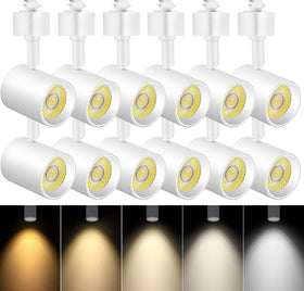 VANoopee 12-pack h-type track heads with 5CCT offers flexible color options for any room