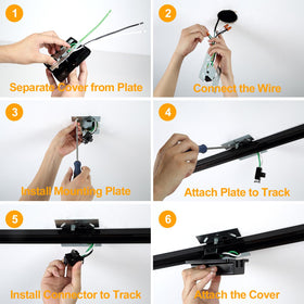 VANoopee easy install guide illustration for fast setup.