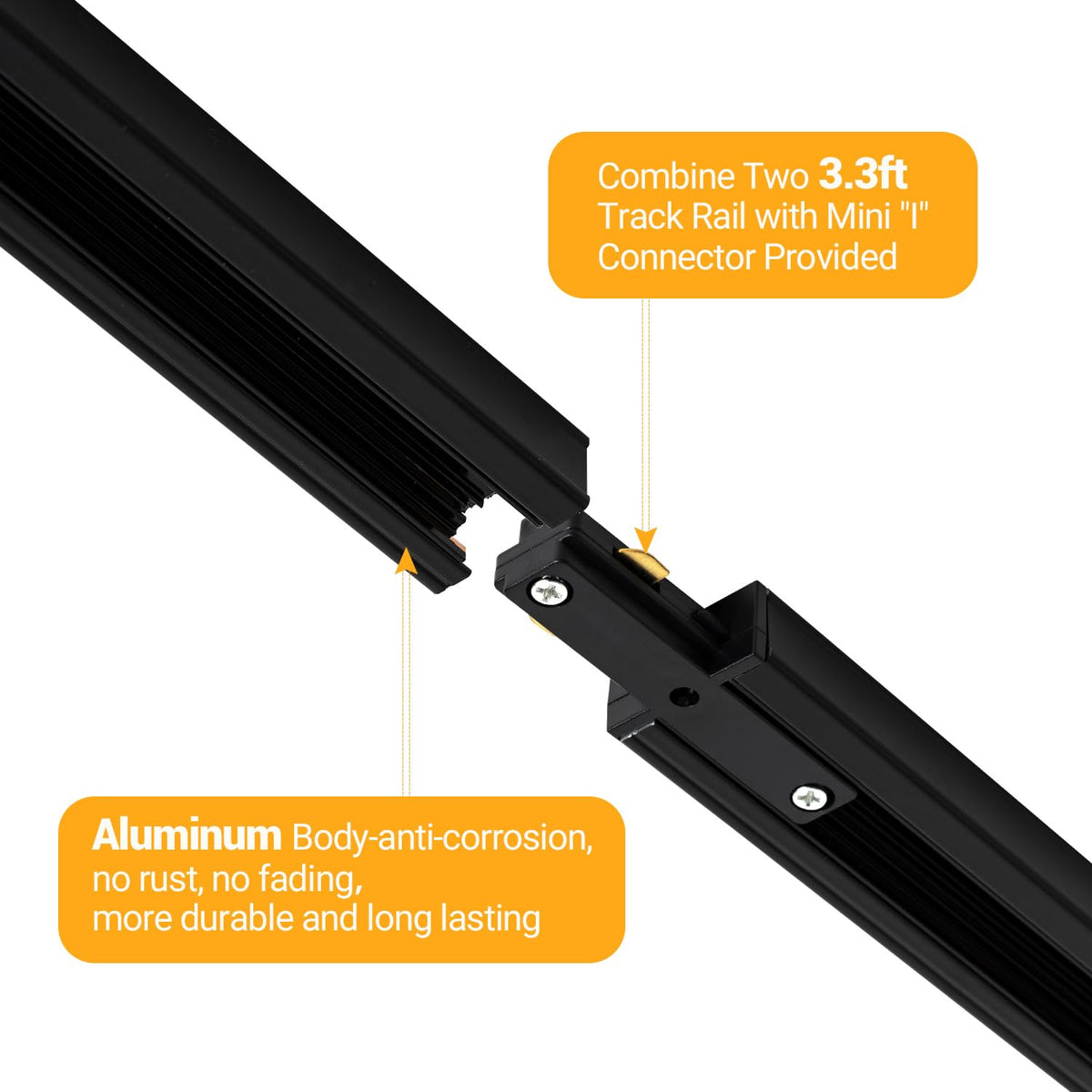 VANoopee H Track Rail 3-year warranty gives peace of mind.