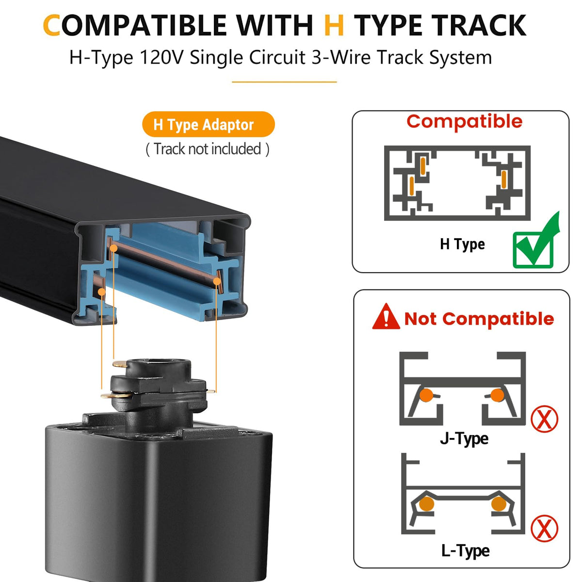 VANoopee easy-install heads simplify setup on compatible tracks