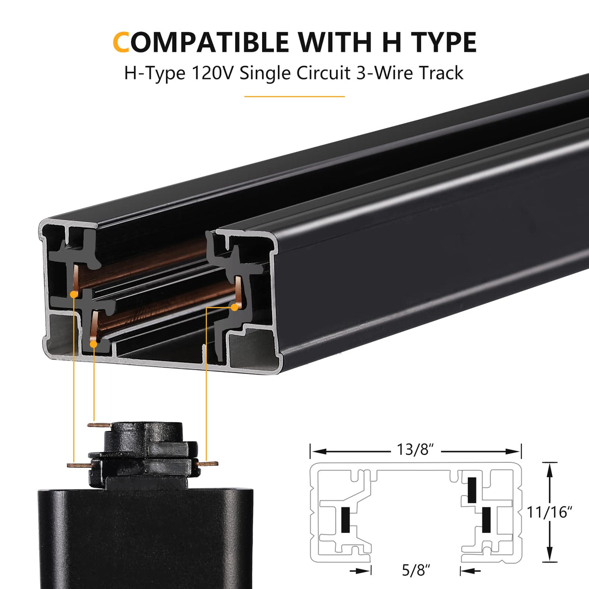 VANoopee wiring nuts and screws bundle adds secure wiring connections.