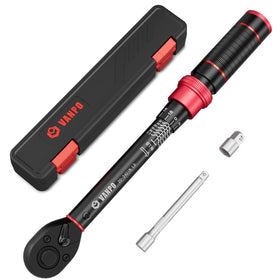 VANPO bicycle torque wrench dial showing dual scale for precise tightening