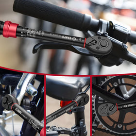 VANPO 10 cm extension bar shown for reach on bike components