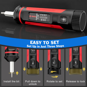 Ergonomic, non-slip VANPO handle designed for comfort during long tasks