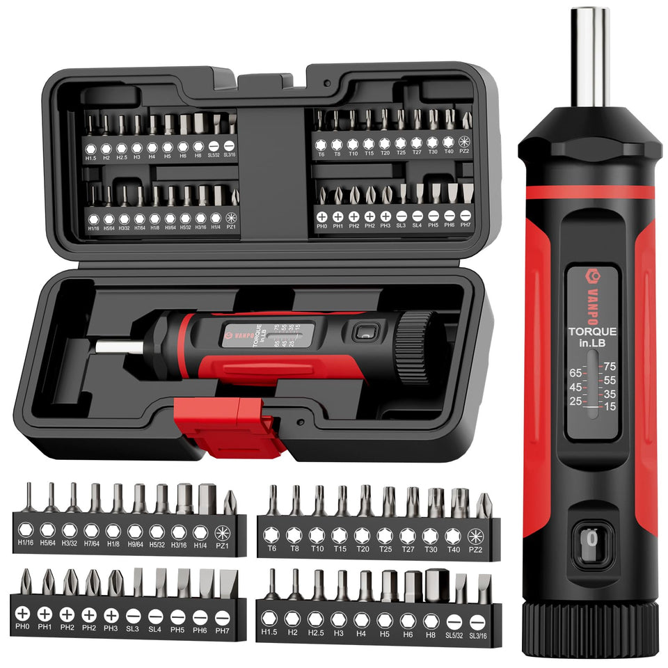 VANPO Torque Screwdriver overview: versatile tool for precise home repairs