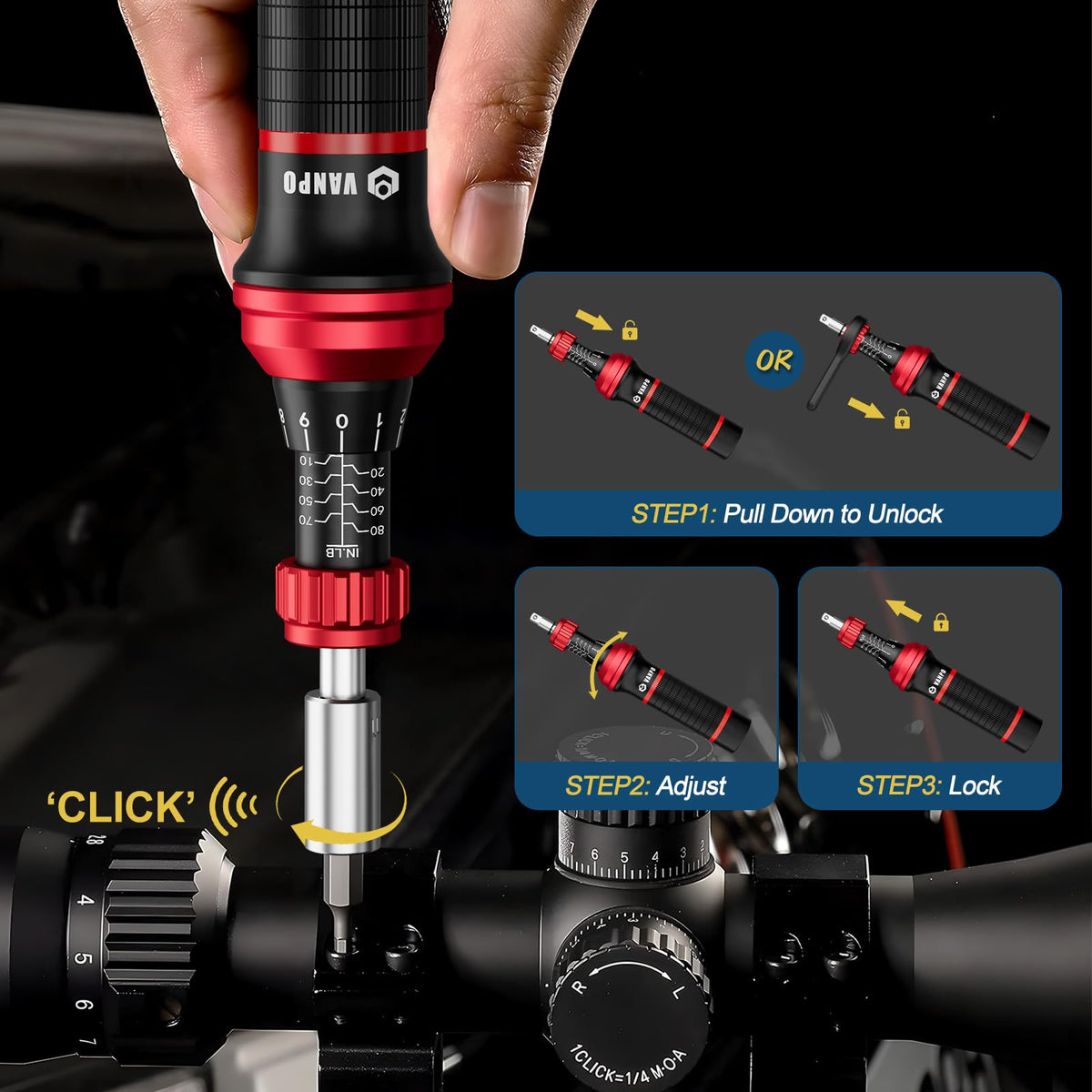 VANPO S2 bits resist wear for reliable performance in optics and electronics.