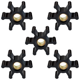 Vanshly five-pack utility pump impellers for easy replacement in water transfer tasks