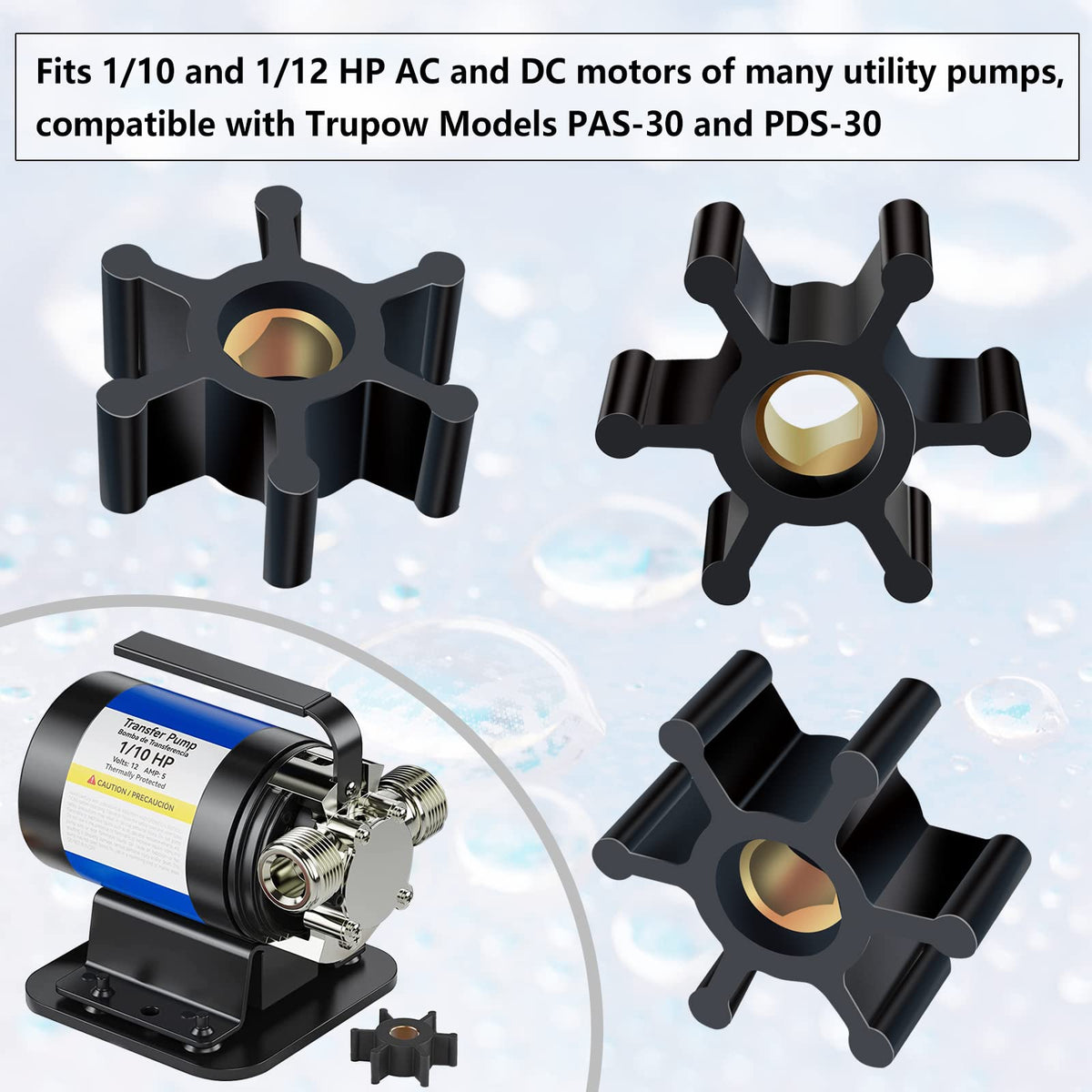 Vanshly compatibility with Trupow PAS-30 and PDS-30 for versatile pumps