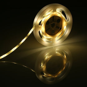 Vansky under-bed LED strip with PIR sensor provides gentle bedroom guidance.