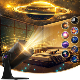 VanSmaGo Galaxy Projector ceiling stars for a calming night sky