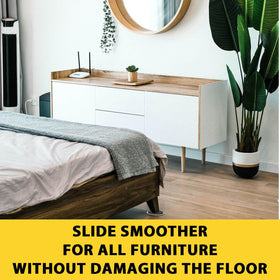 Vanteen sliders gliding over carpet reduces snags and tears