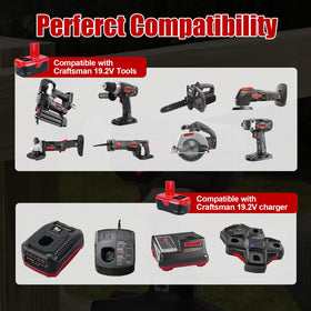VANTTECH durable lithium-ion construction with high-density cells for extended life