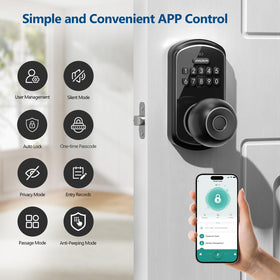 VANZBON IP54-rated door lock resisting weather and dust