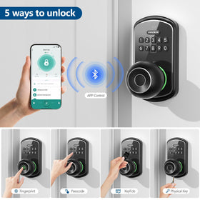 VANZBON fingerprint close-up for quick biometric entry