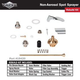 Vaper Spot Spray not for paint emphasizes safety and compatibility guidance