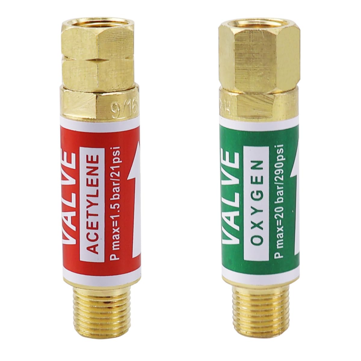 Vaphy copper construction flashback arrestor enhances durability between torch and hoses