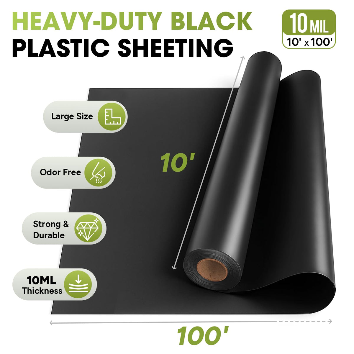 VAPLINX construction site plastic roll provides heavy-duty protection on jobs.