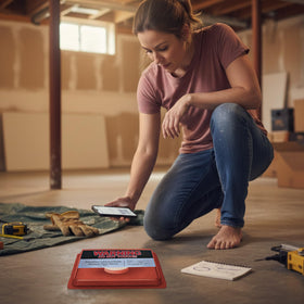 Vapor Score MVER result visualization supports planning flooring.