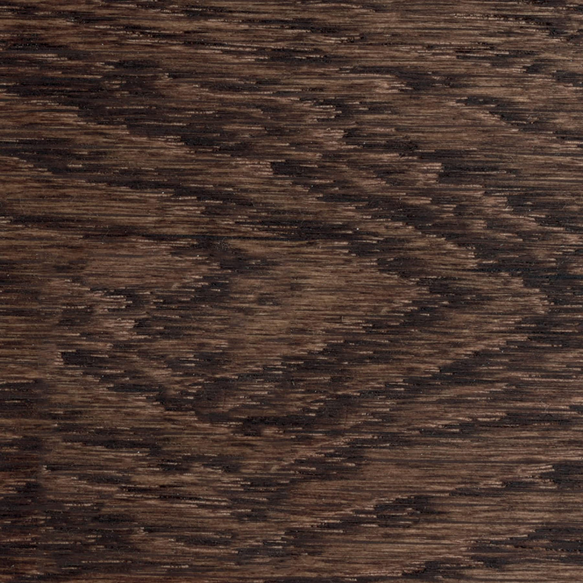 Finished Varathane Dark Walnut wood surface reveals deep natural grain.