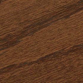 Drip-free Varathane gel stain for doors and trim.