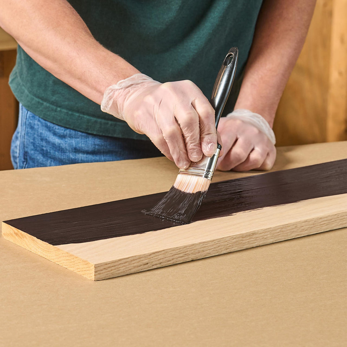 Varathane Total Control Gel Stain delivers rich, even color on wood, metal, fiberglass.