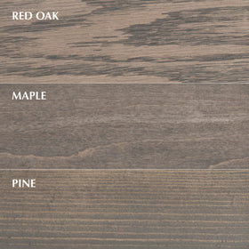 Vertical application of Varathane Total Control Gel Stain on cabinetry for consistent coverage