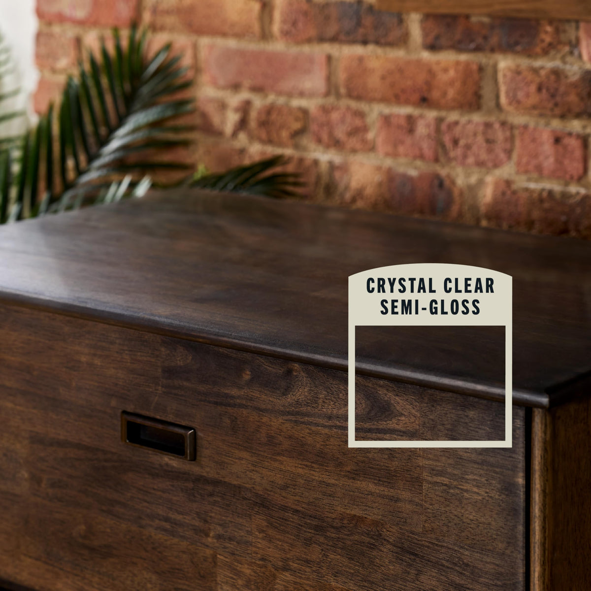 Varathane interior surface protection on furniture and cabinets with durable clarity