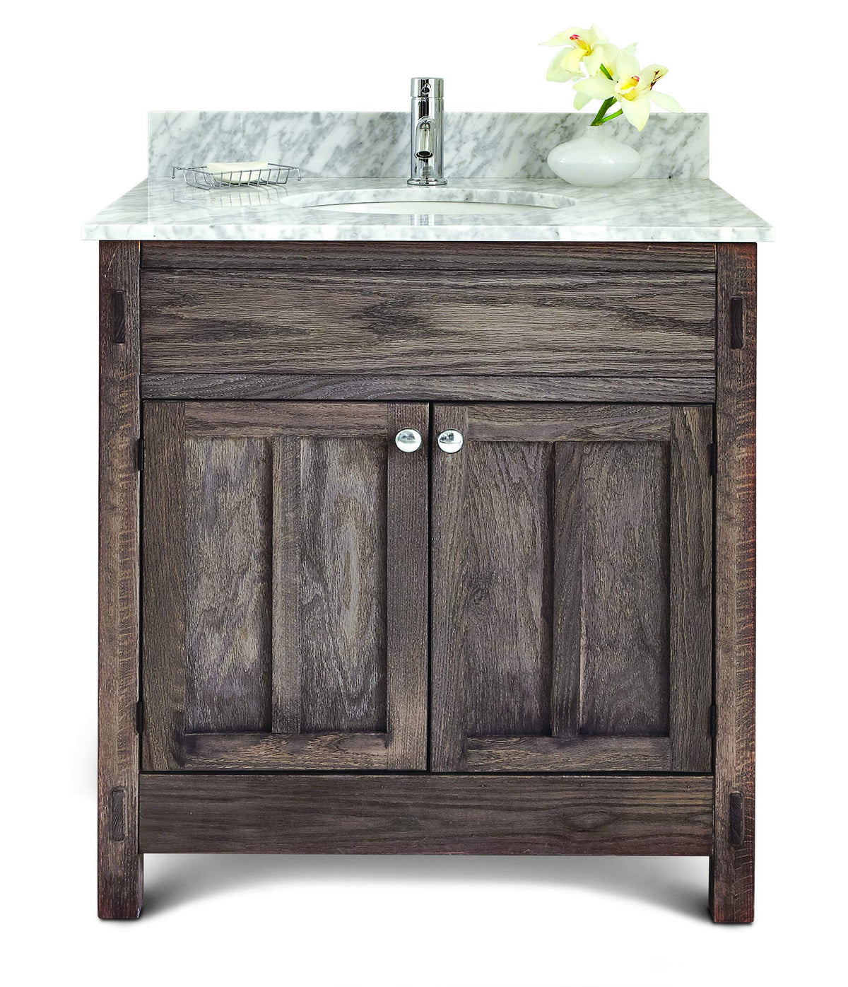 Varathane Weathered Wood Accelerator gray application on wood demonstrating quick aging effect.