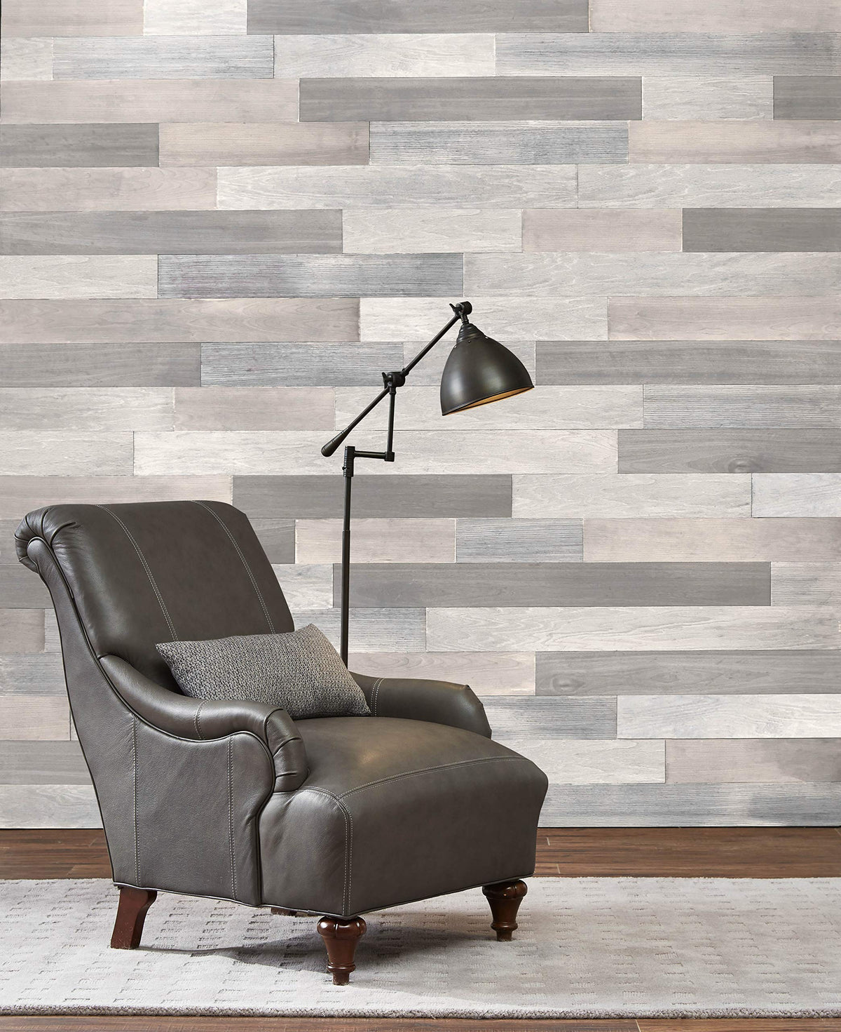 Varathane Weathered Wood Accelerator gray dries to the touch in about an hour.