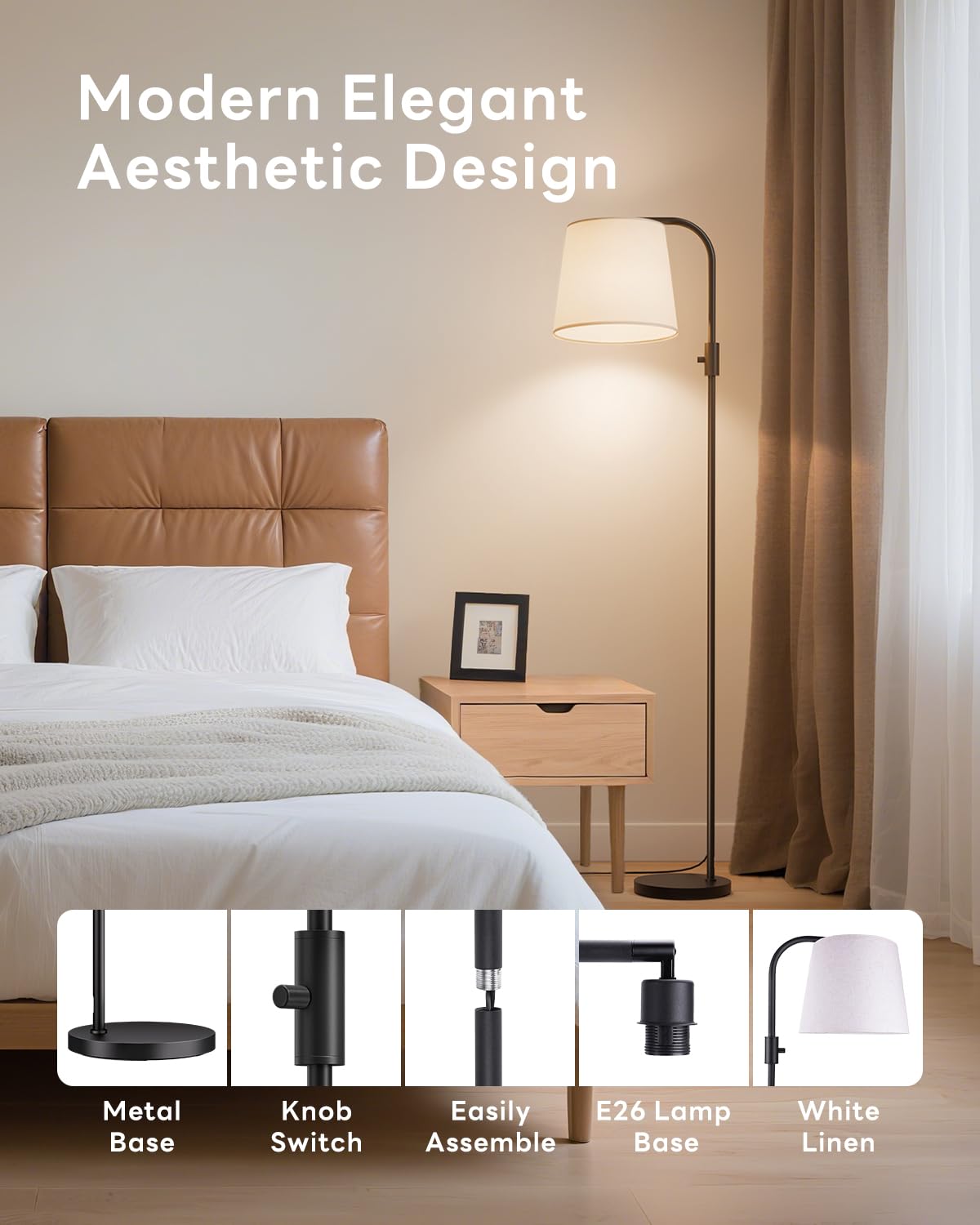 VARICART flicker-free operation ensures comfortable reading and relaxing