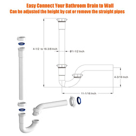Variimage J-Bend included for versatile configurations and reduced leaks