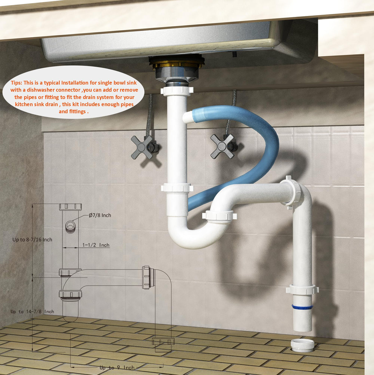 Variimage slip-nut washers ensure tight, leak-free connections