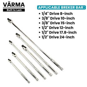 VÄRMA replacement head installs quickly for minimal downtime.