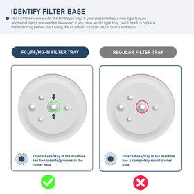 Varycony FC1 top ports for quick, tool-free filter changes.